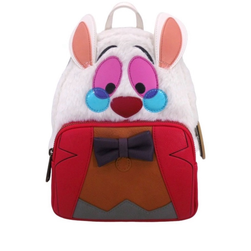 White Rabbit Disney Loungefly Backpack